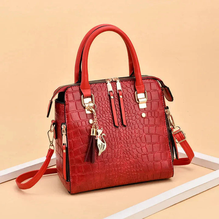 Thea | Luxury Crocodile-Embossed Bag