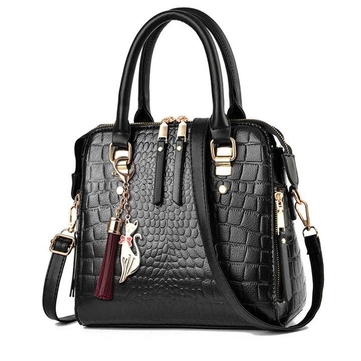 Thea | Luxury Crocodile-Embossed Bag