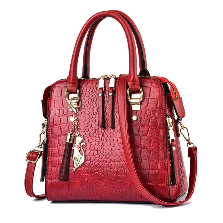 Thea | Luxury Crocodile-Embossed Bag