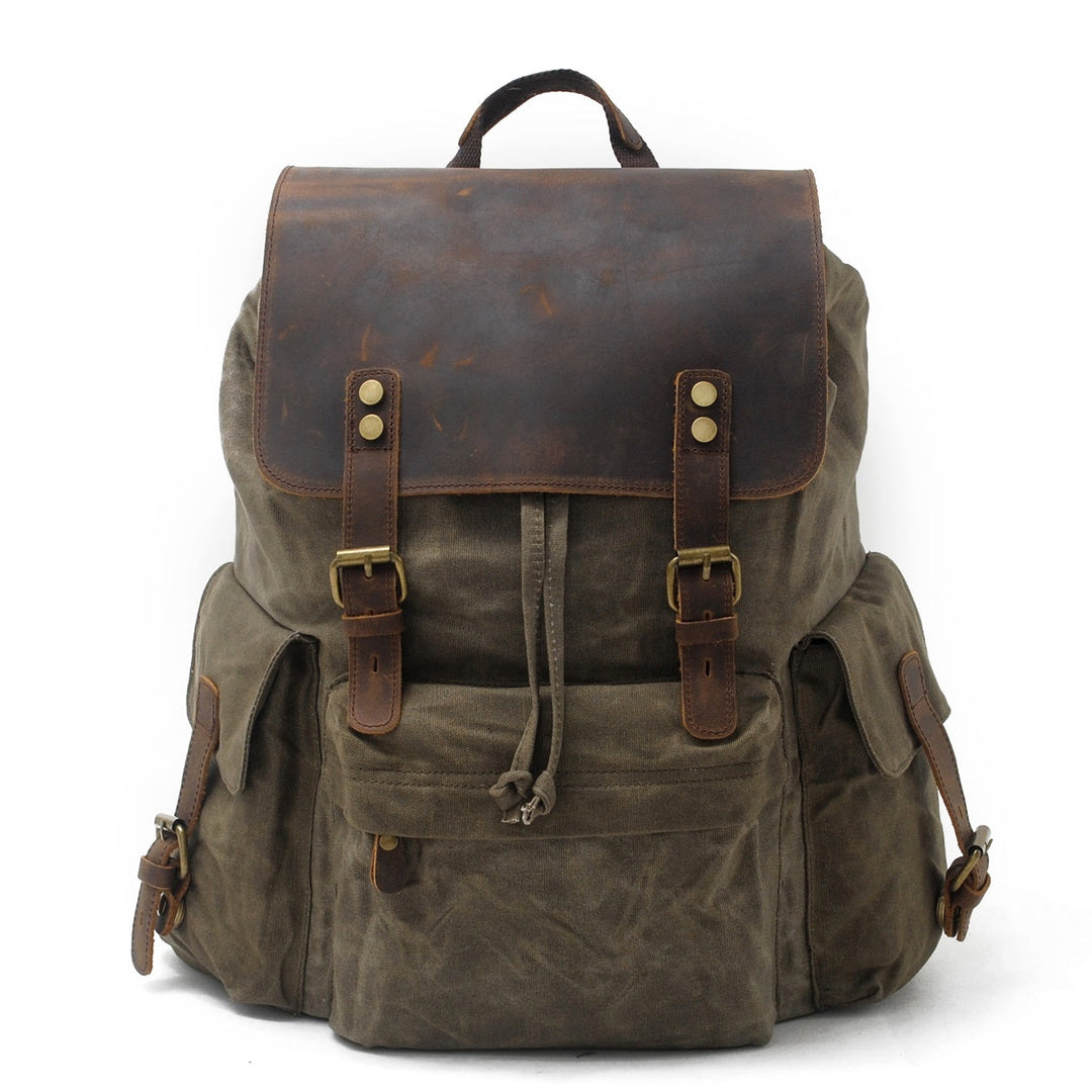 Waxed Canvas Rucksack | COPENHAGEN