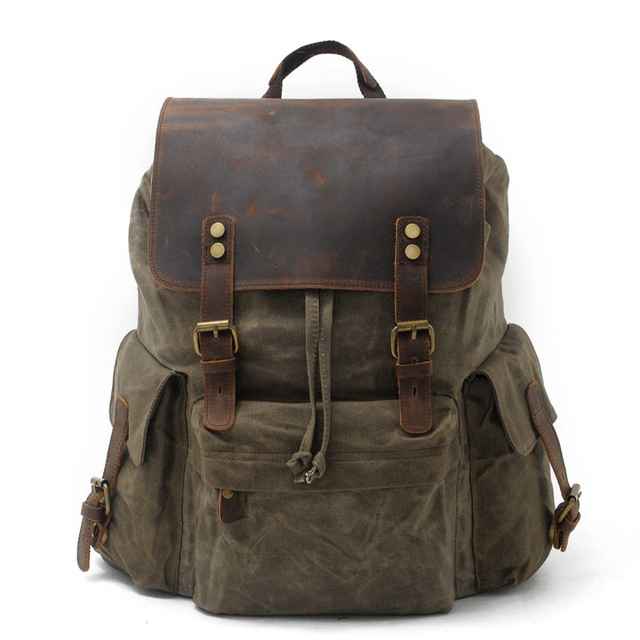 Waxed Canvas Rucksack | COPENHAGEN