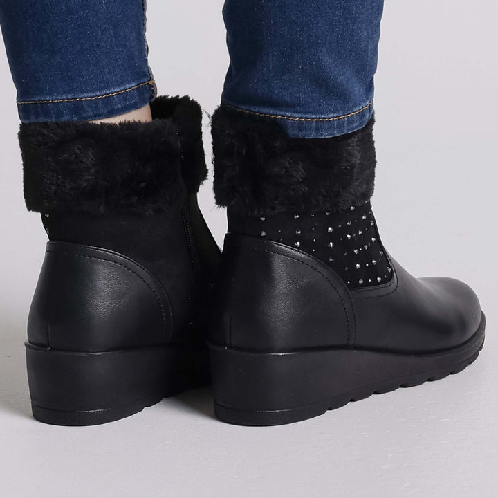 Noemi | Warm Ankle Boots