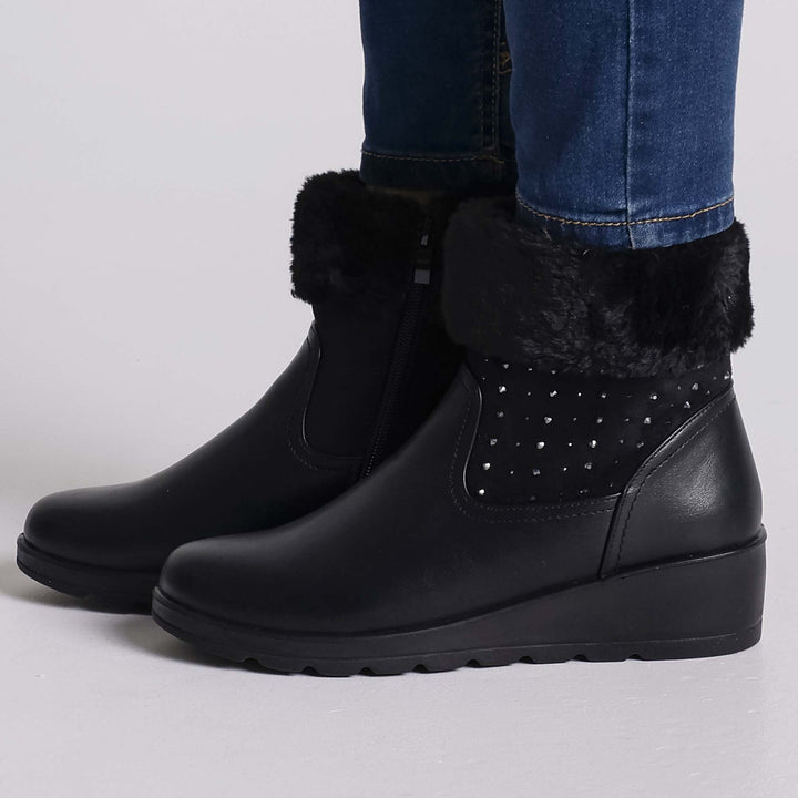 Noemi | Warm Ankle Boots
