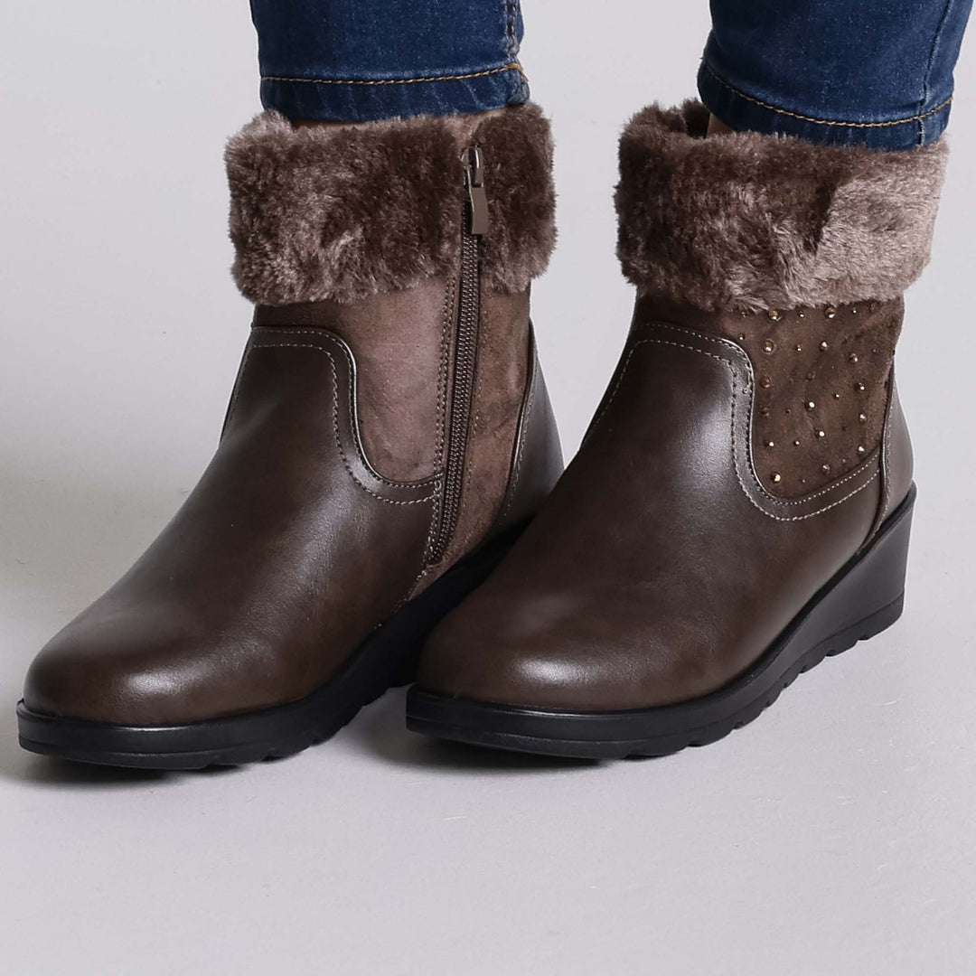 Noemi | Warm Ankle Boots