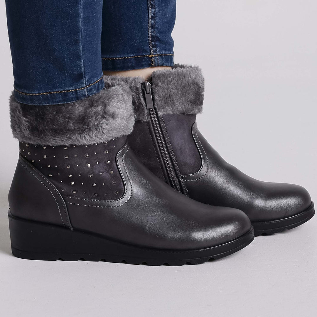Noemi | Warm Ankle Boots