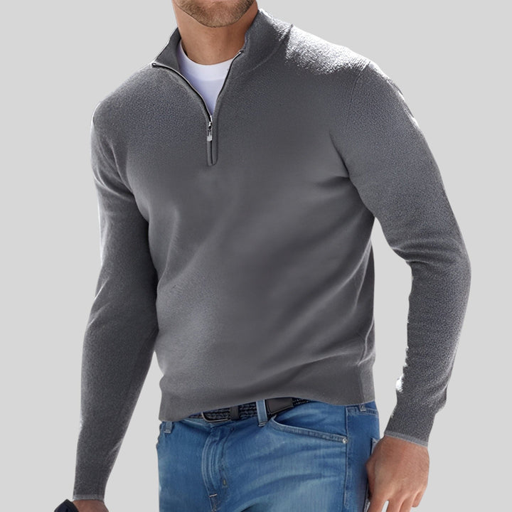 Wiley | Warm Sweater with Zipper