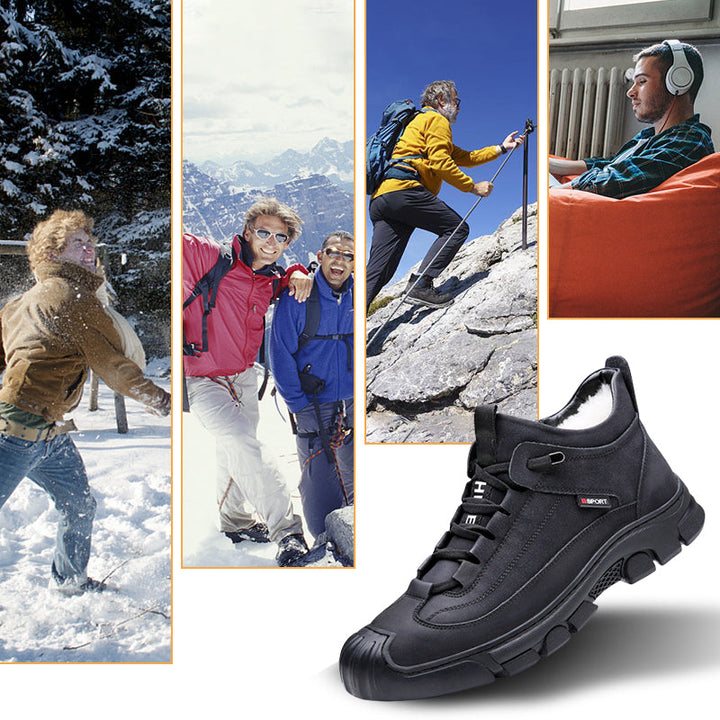 David | Men's Winter Sneakers with Faux Fur Lining