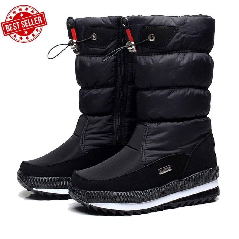 Sophie | Non-Slip & Waterproof Snow Boots with Faux Fur