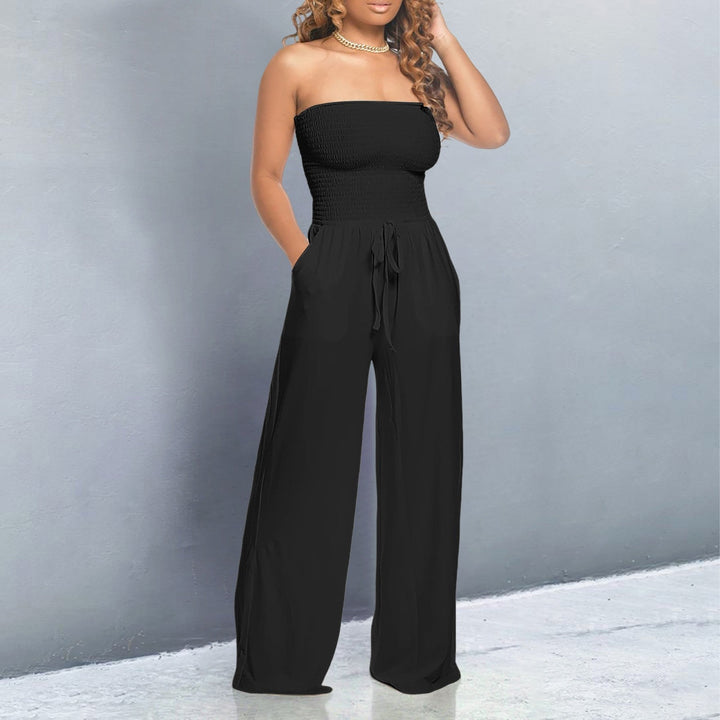 Tina | Trendy Off-Shoulder Jumpsuit