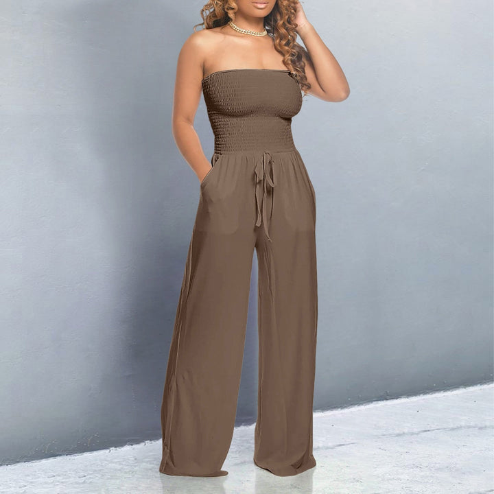 Tina | Trendy Off-Shoulder Jumpsuit