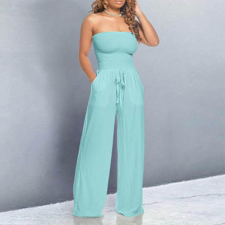 Tina | Trendy Off-Shoulder Jumpsuit