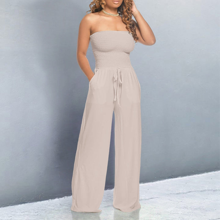 Tina | Trendy Off-Shoulder Jumpsuit