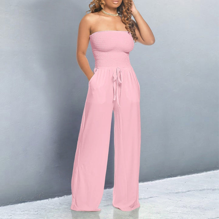 Tina | Trendy Off-Shoulder Jumpsuit