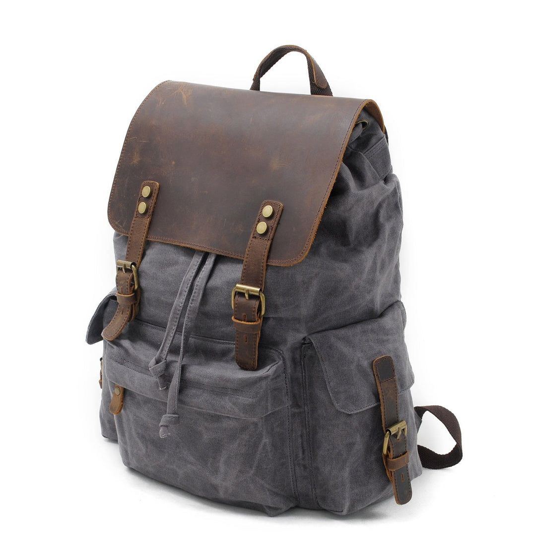 Waxed Canvas Rucksack | COPENHAGEN