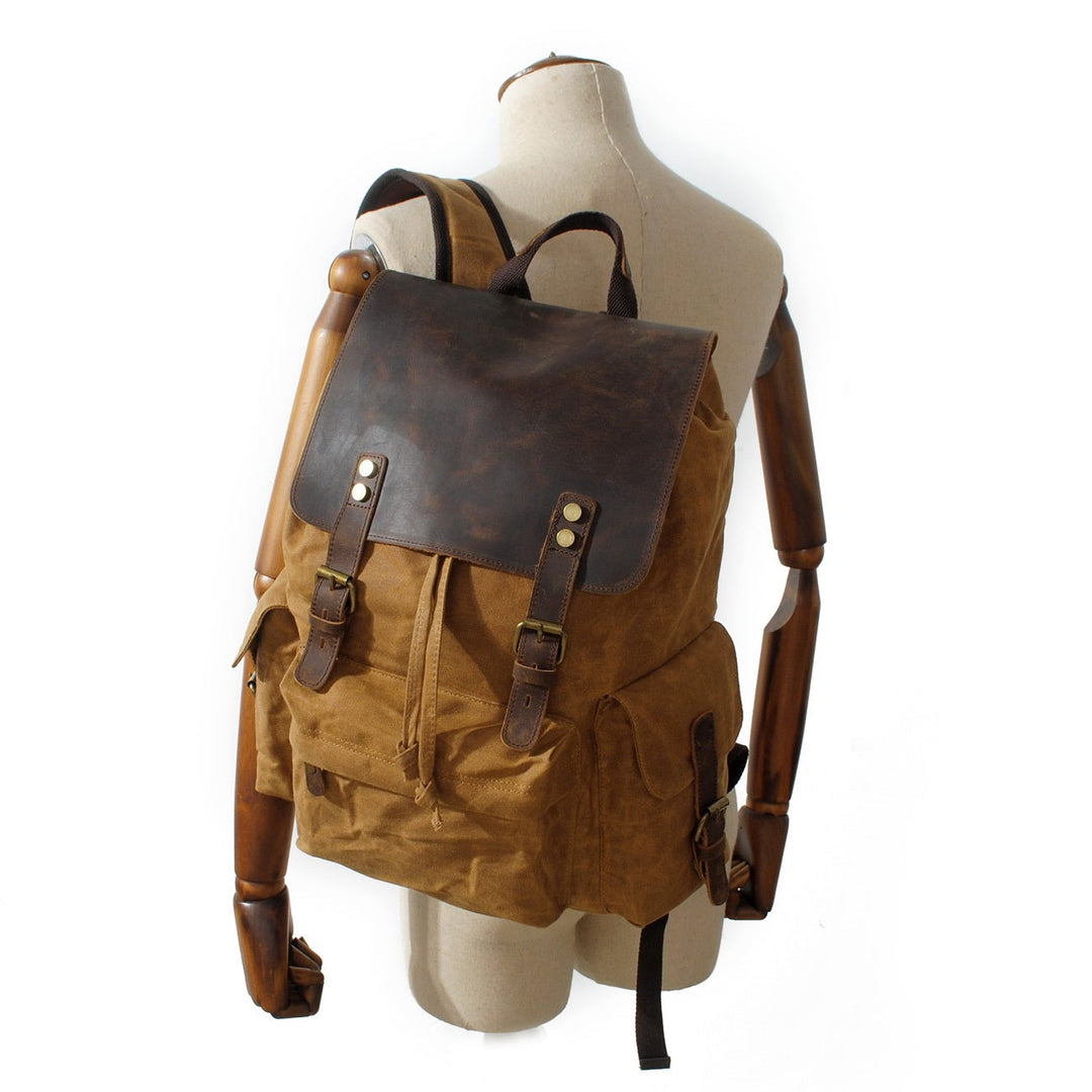 Waxed Canvas Rucksack | COPENHAGEN