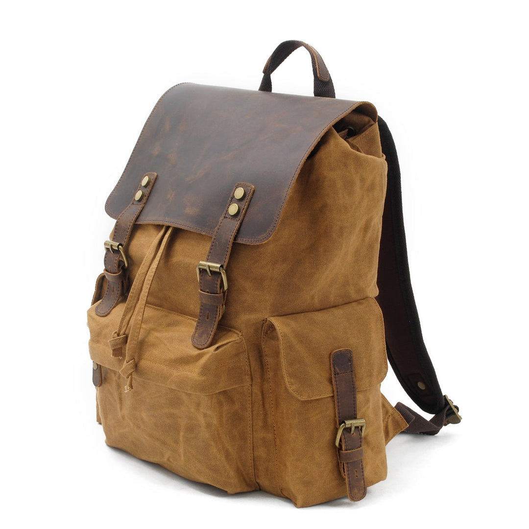 Waxed Canvas Rucksack | COPENHAGEN