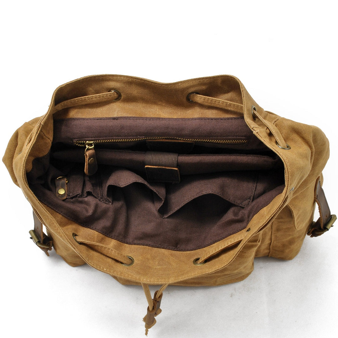 Waxed Canvas Rucksack | COPENHAGEN